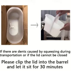 3.5L Cold Water Bucket with Faucet, Keep Your Drinks Refreshingly Cold and Delicious!