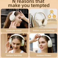 L50 Gaming Headset Over Ear Bluetooth 5.3 Sports Stereo Fast Charging for Apple Samsung Huawei Xiaomi MI Fitness Gym Workout Camping / Hiking Mobile Phone Mobile Phone Gaming