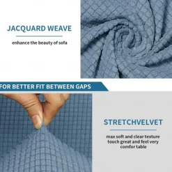 L Shape Sectional Recliner Sofa Covers Corner Sofa Velvet Stretch Recliner Covers Washable(5 Seater Corner Lounger include 4 Backrest Cover & Seat Cover,1 Coner Sofa Cover, 2 Armrest Cover)