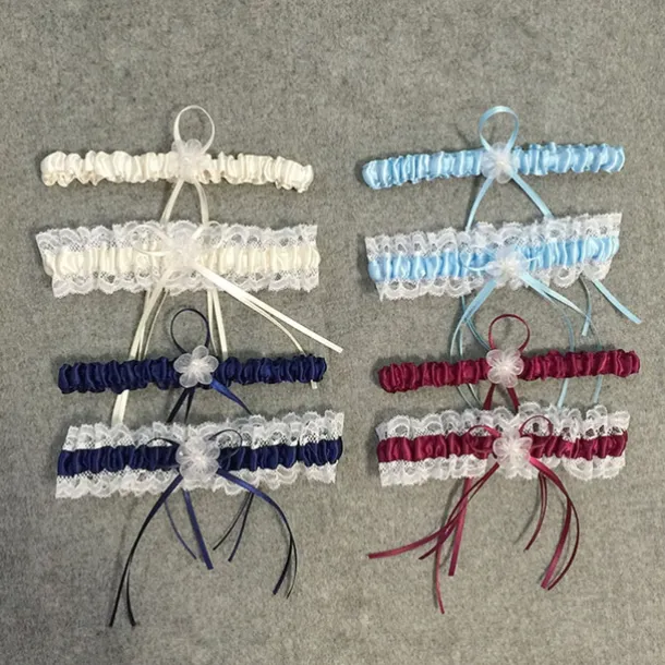 Lace Classic Jewelry / Vintage Style Wedding Garter With Bowknot / Gore Garters Wedding / Party & Evening