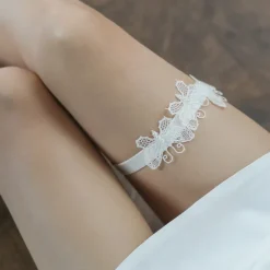 Lace Cute Wedding Garter With Bowknot Garters Wedding / Party / Evening