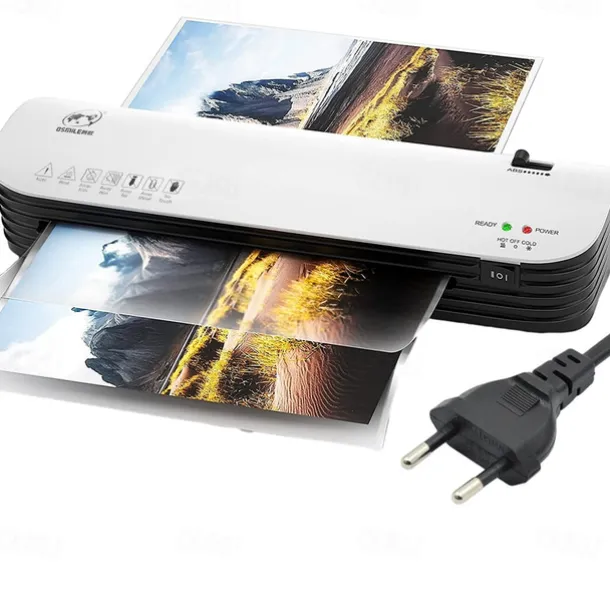 Laminator Machine 4 in 1 Thermal Laminator Quick Warm-Up Paper Trimmer 9 inches Max Width