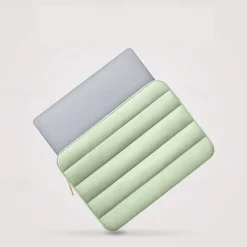 Laptop Bag Tablet Sleeve Puffy Tablet Sleeve Laptop Pouch Compatible Shock Proof Solid Color Laptop Bag
