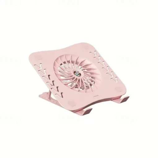 Laptop Stand With Cooling Fan Foldable Laptop Radiator And Holder Cooling Pad Bracket With Silent Fan For Macbook Tablet Notebook Stand Table For Laptop Accessories