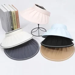 Large Brim Sun Hat Women Summer Anti-UV Sun Hat Travel Beach Sun Hat