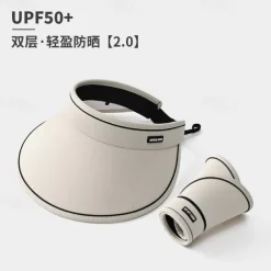 Large Brim Sun Hat Women Summer Anti-UV Sun Hat Travel Beach Sun Hat