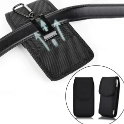 Large Capacity Mobile Phone Bags Cell Phone Holster Pouch with Belt Loop Wallet Case Cover Case Waist bag Phone Protector