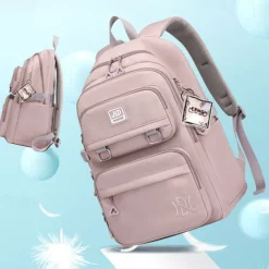 Large Capacity Multi-Compartment Backpack – Stylish and Durable School Bag with Multiple Pockets, Ideal for StudentsBack to School and Travel, Available in 5 Colors