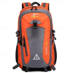 Large Capacity Waterproof Polyester Backpack for Hiking, Travel, and School - Durable and Versatile for Students and Outdoor Enthusiasts, Back to School