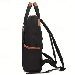 Large-Capacity Computer Bag Ladies Travel Bag Casual Stylish and Durable Waterproof Oxford Cloth Backpack - Perfect for Travel and Everyday Use