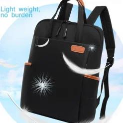 Large-Capacity Computer Bag Ladies Travel Bag Casual Stylish and Durable Waterproof Oxford Cloth Backpack - Perfect for Travel and Everyday Use