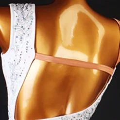 Latin Dance Exotic Dancewear Latin Salsa Dance Dress Tassel Crystals / Rhinestones Women's Performance Daily Wear Sleeveless Spandex