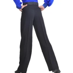 Latin Dance Pants Ruffles Boys' Training Performance Activewear Sleeveless Natural Spandex