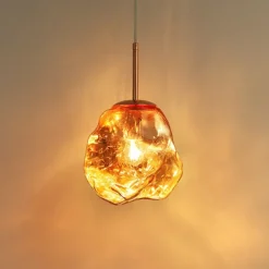 Lava ice chandelier hallway basements chandelier Scandinavian modern minimalist creative bedroom corridor indoor lamp