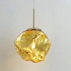 Lava ice chandelier hallway basements chandelier Scandinavian modern minimalist creative bedroom corridor indoor lamp