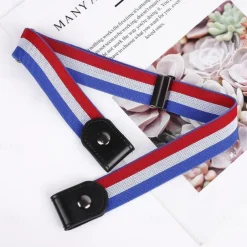 lazy belt unisex all-match elastic jeans seamless invisible belt