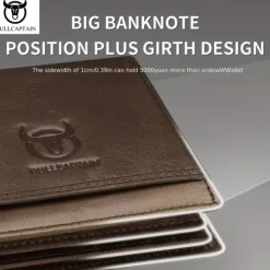 Leather Large-capacity Men's Wallet Driver's License Retro Leather Wallet Multi-card Position Thickened Chao Brand Credit Card Wallet Fashion Wallet Large-capacity Card Bag