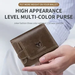 Leather Large-capacity Men's Wallet Driver's License Retro Leather Wallet Multi-card Position Thickened Chao Brand Credit Card Wallet Fashion Wallet Large-capacity Card Bag