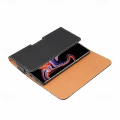 Leather Phone Belt Case 7.2/6.5/6.2/5.2'' Waist Bag Magnetic Vertical Phone Case for iPhone 14 Pro Max 13 12 11 Pouch Cover Belt Clip