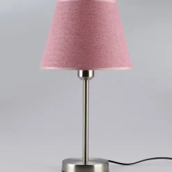 LED Bedside lamps Simple Nordic Style For Living Room Study Room Office Metal Pink
