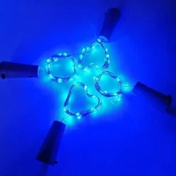 LED Bottle String Lights Cork Shaped Outdoor Wedding Decoration 2M LED Night Starry Light 30pcs 12pcs 10pcs Copper Wire Stopper Wine Bottle Lamp Wedding Party Christmas Decoration