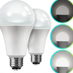 LED Bulb 3-way LED Bulb 120W Equivalent 3-Level Brightness A19 Bulb Warm Light 3000K White 6000K E27 E26 Base LED Lamp Floor Lamp Table Lamp Pendant Lamp