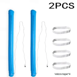 LED Camping Light Outdoor Inflatable Tube Light Portable Foldable USB Interface Tube Light Outdoor Emergency Travel Hiking Camping Tent Light Emergency Lighting