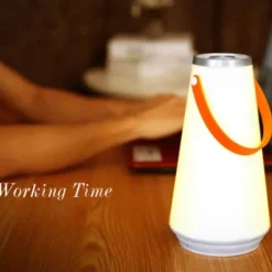 LED Camping Lights Portable LED Lantern Hanging Tent Lamp USB Touch Switch Rechargeable Night Light for Bedroom Living Room Camping light