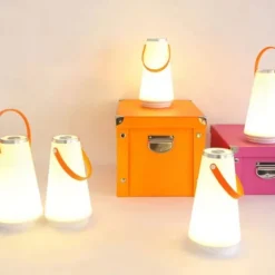 LED Camping Lights Portable LED Lantern Hanging Tent Lamp USB Touch Switch Rechargeable Night Light for Bedroom Living Room Camping light