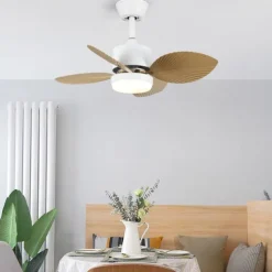LED Ceiling Fan Ceiling Hanging Globe Over Table 1-Light 60 cm Single Design 3-Color-Light Resin Metal Painted Finishes Modern Nordic Style Bedroom Dining Room 110-240V