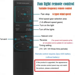 LED Ceiling Fans Dimmable with Remote Contral Flower Design 25.7