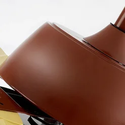 LED Ceiling Fans Palm Leaf Blades 1-Light 130cm Metal 3-Color-Light Nordic Style Bedroom Dining Room 110-240V