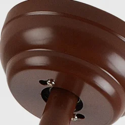 LED Ceiling Fans Palm Leaf Blades 1-Light 130cm Metal 3-Color-Light Nordic Style Bedroom Dining Room 110-240V