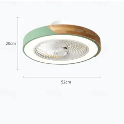 LED Ceiling Fans with lights Dimmable with Remote Contral 20