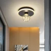 LED Ceiling Light 25 cm Globe Design Geometric Shapes Flush Mount Lights Metal Artistic Style Stylish Globe Painted Finishes LED Modern 220-240V