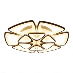 LED Ceiling Light Bedroom Light APP Control with Stepless Dimming or OFF/ ON Control Three Color Acrylic Ceiling Panel Lamp Unique Minimalist Livingroom AC110V AC220V