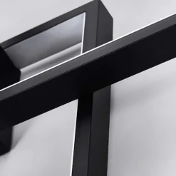 LED Ceiling Light Modern Geometric Pattern 90cm 3-Light Linear Flush Mount Ambient Light Metal Aluminum Warm White Cold White Dimmable Version With Remote Control ONLY DIMMABLE WITH REMOTE CONTROL