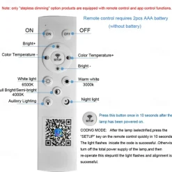 LED Ceiling Light Square Chrome Ceiling Lamp Bubble Acrylic Modern Dimmable Flush Mount LED with Remote Control for Living Room Bedroom Dining Room AC110V AC220V