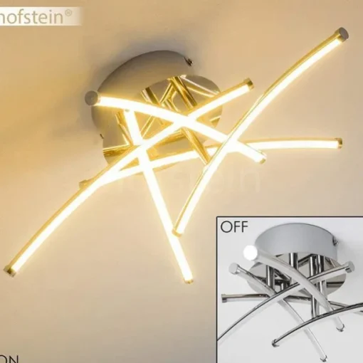 LED Ceiling Lights Modern 5-Lights Compatible with Living Room Bedroom Study Room Adjustable Led Ceiling Lamp,for Kitchen Island