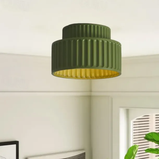 LED Ceilling Light Flush Mount Ceiling Light 23cm Resin LED Ceiling Light Modern Round Ceiling Light Ceiling Lamp for Living Room Corridor