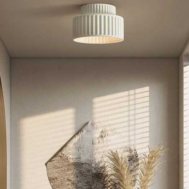 LED Ceilling Light Flush Mount Ceiling Light 23cm Resin LED Ceiling Light Modern Round Ceiling Light Ceiling Lamp for Living Room Corridor