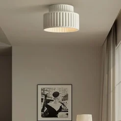 LED Ceilling Light Flush Mount Ceiling Light 23cm Resin LED Ceiling Light Modern Round Ceiling Light Ceiling Lamp for Living Room Corridor