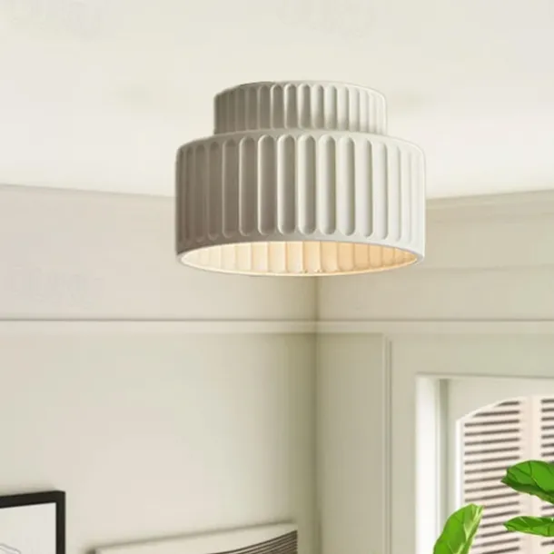 LED Ceilling Light Flush Mount Ceiling Light 23cm Resin LED Ceiling Light Modern Round Ceiling Light Ceiling Lamp for Living Room Corridor