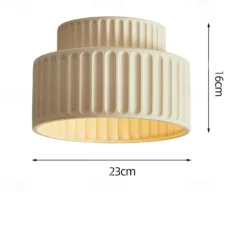LED Ceilling Light Flush Mount Ceiling Light 23cm Resin LED Ceiling Light Modern Round Ceiling Light Ceiling Lamp for Living Room Corridor