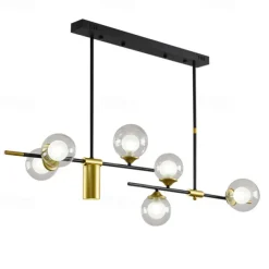 LED Chandeliers 106cm Nordic Pendant Lights Living Dinning Kitchen Hanging Lamp Modern Glass Ball Chandelier Lighting Bedroom Lamp 110-240V