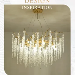 LED Chandeliers Modern Luxury, 23.6