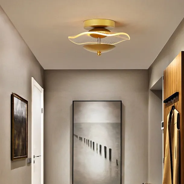 LED Corridor Lamp Modern Simple Nordic Gold Black Entrance Hall Lamp LED Yang Desk Lamp Cloakroom Porch Lamp Corridor Light