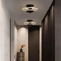 LED Corridor Lamp Modern Simple Nordic Gold Black Entrance Hall Lamp LED Yang Desk Lamp Cloakroom Porch Lamp Corridor Light