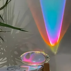 LED Crystal Decorative Lamp USB Power Night Lamp Rainbow Sunset RGB Colorful Lighting For Room Decoration Unique Gift for Friends