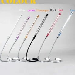 LED Desk Lamp DC 5V USB Mini 10 LEDs Metal Lamp for Reading Book Flexible Book Reading Lamp Night Light Notebook Laptop PC 1Pcs